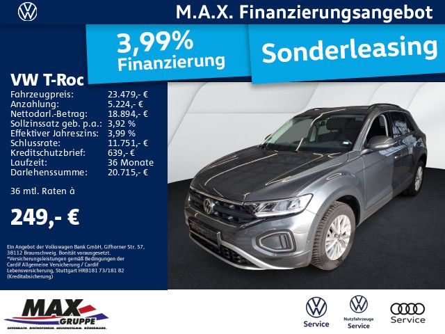 Volkswagen T-Roc 1.0 TSI LIFE LED+NAVI+APP+DCP+SITZHZG+ALU+