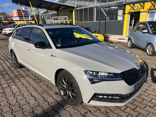 Skoda Superb Combi Sportline Anhängekupplung, Panorama