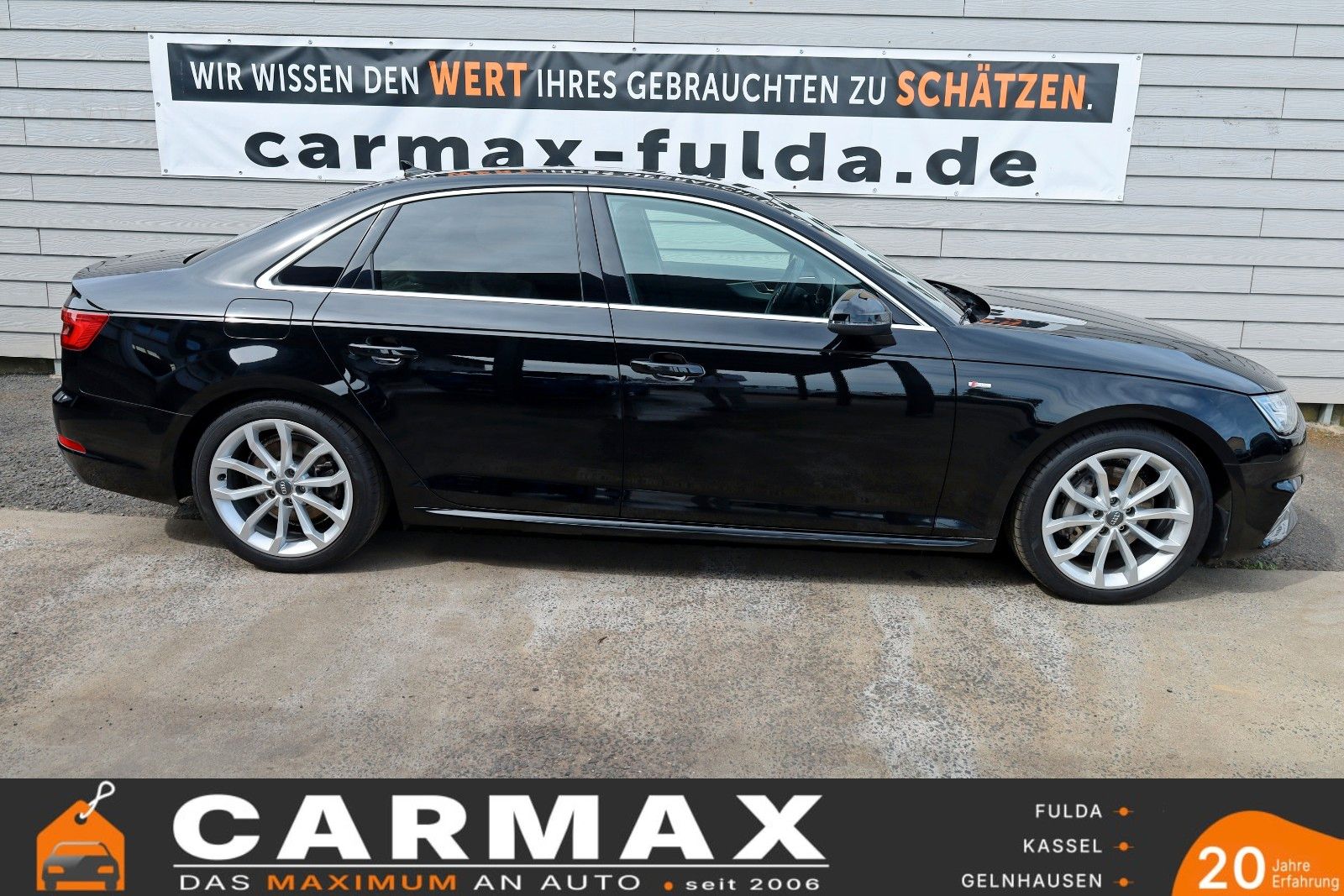 Fahrzeugabbildung Audi A4 Lim. sport,S line,Navi,LED,SH,8fach bereift