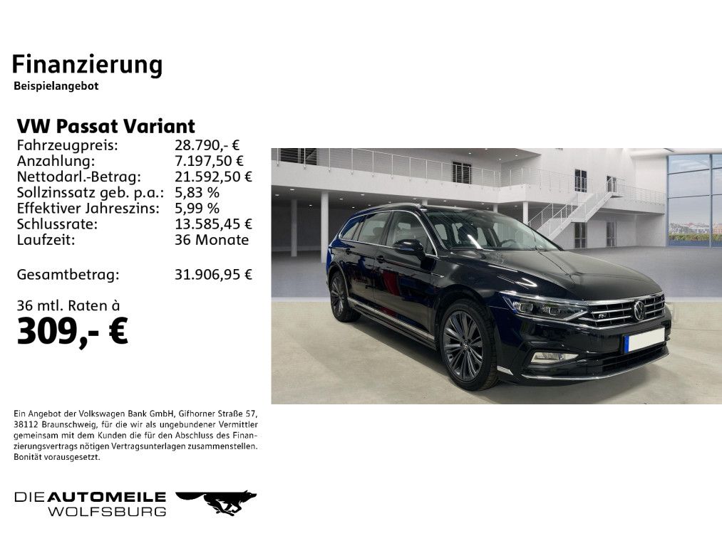 Volkswagen Passat Variant 2.0TDI 4Motion DSG R-LINE AHK STA foto 2