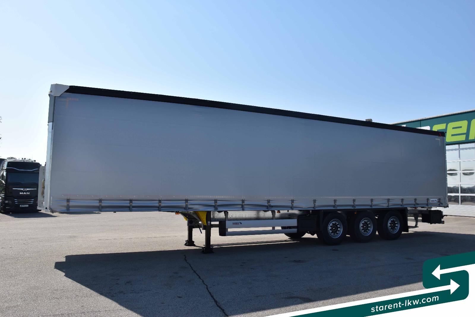 Schmitz Cargobull Hubdach Liftachse LED XL und Getränkezert. MIETE