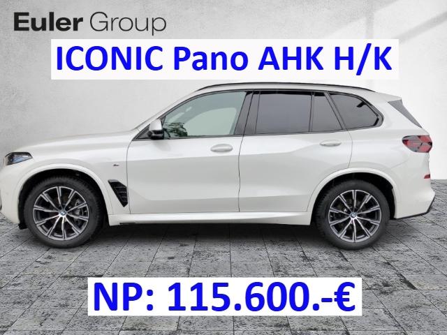 BMW X5 40i M-Sport ICONIC Pano 20” AHK  H/K HUD Mem