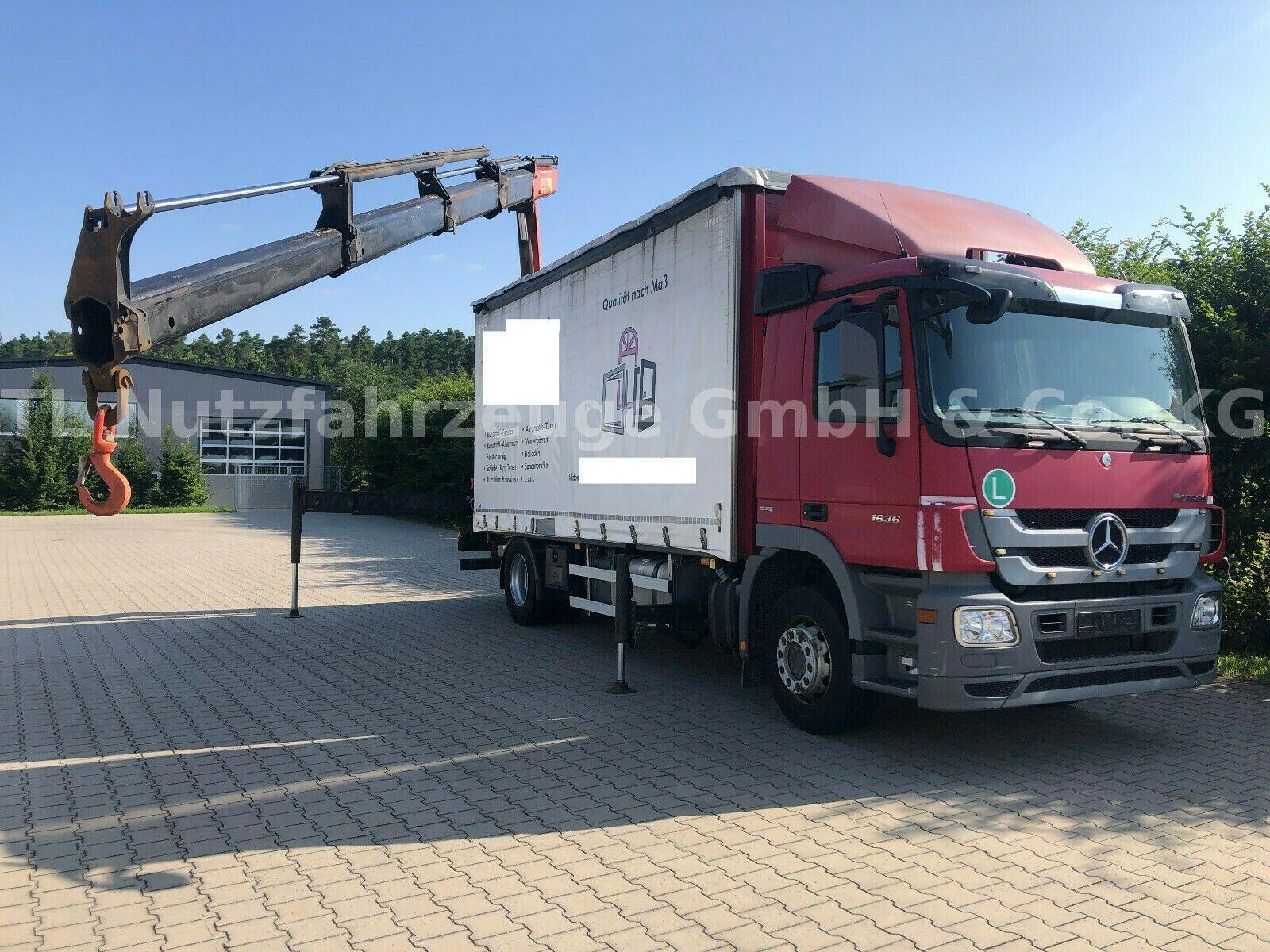 Mercedes-Benz ACTROS 1836 L mit Palfinger PK 18002 EH