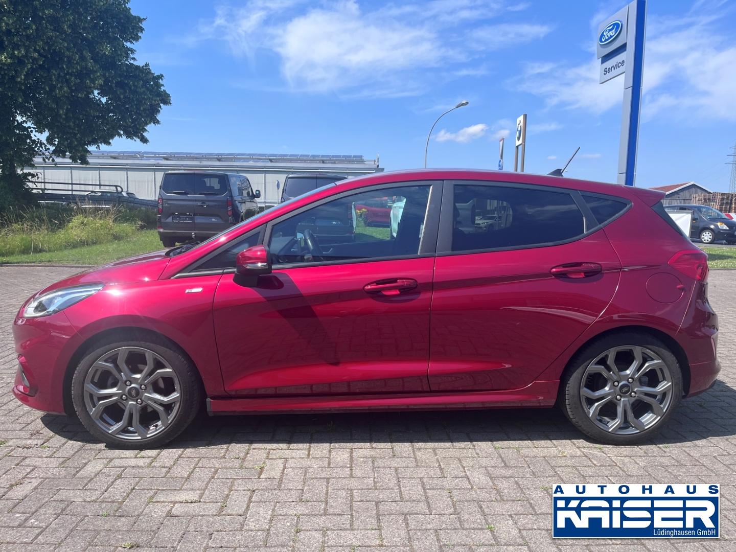 Ford Fiesta ST-Line LenkradHZG 17 Zoll Parksensoren D