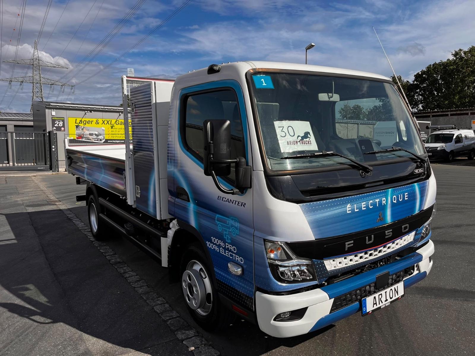 FUSO 4C15 e-Canter/AC/Electric/3Seats/Kipper/JPM/
