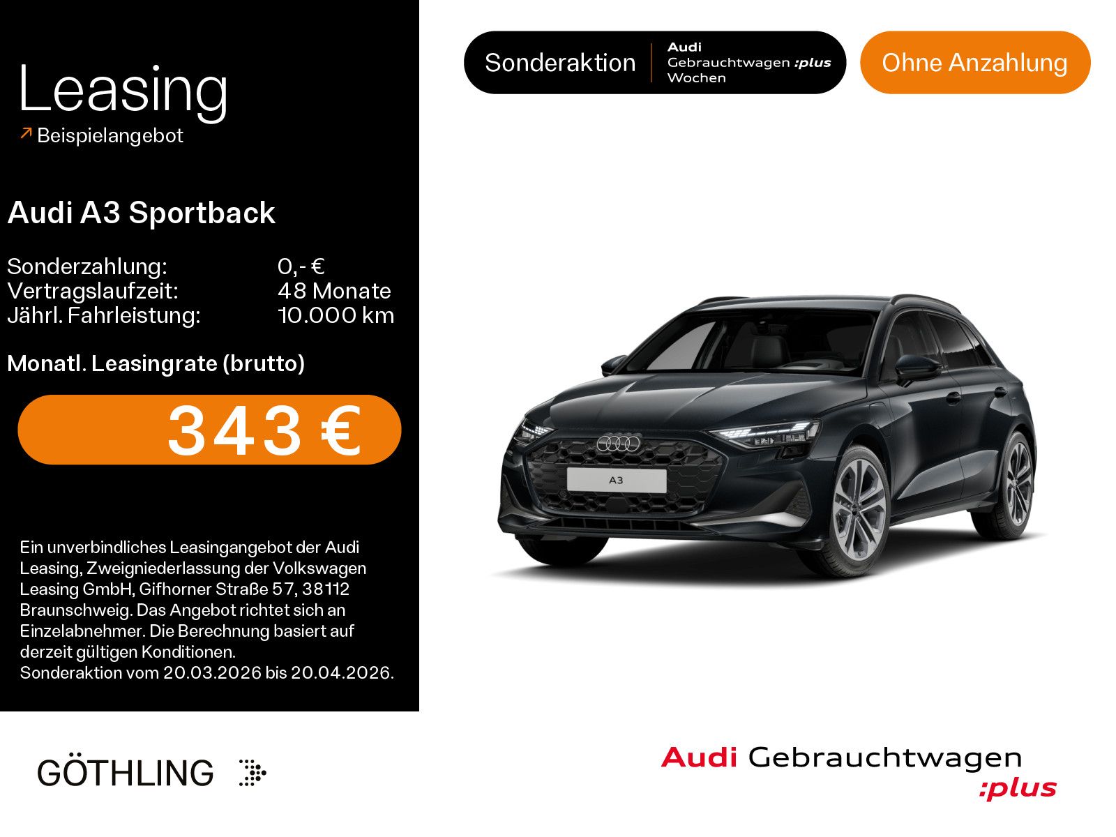 Audi A3 Sportback 40 TFSIe Advanced S tro*HUD*Sonos*L