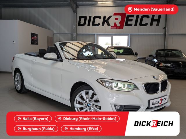 BMW 220 i CABRIO SPORT-MFL*BI-XENON*LEDER*KLIMA*SHZ