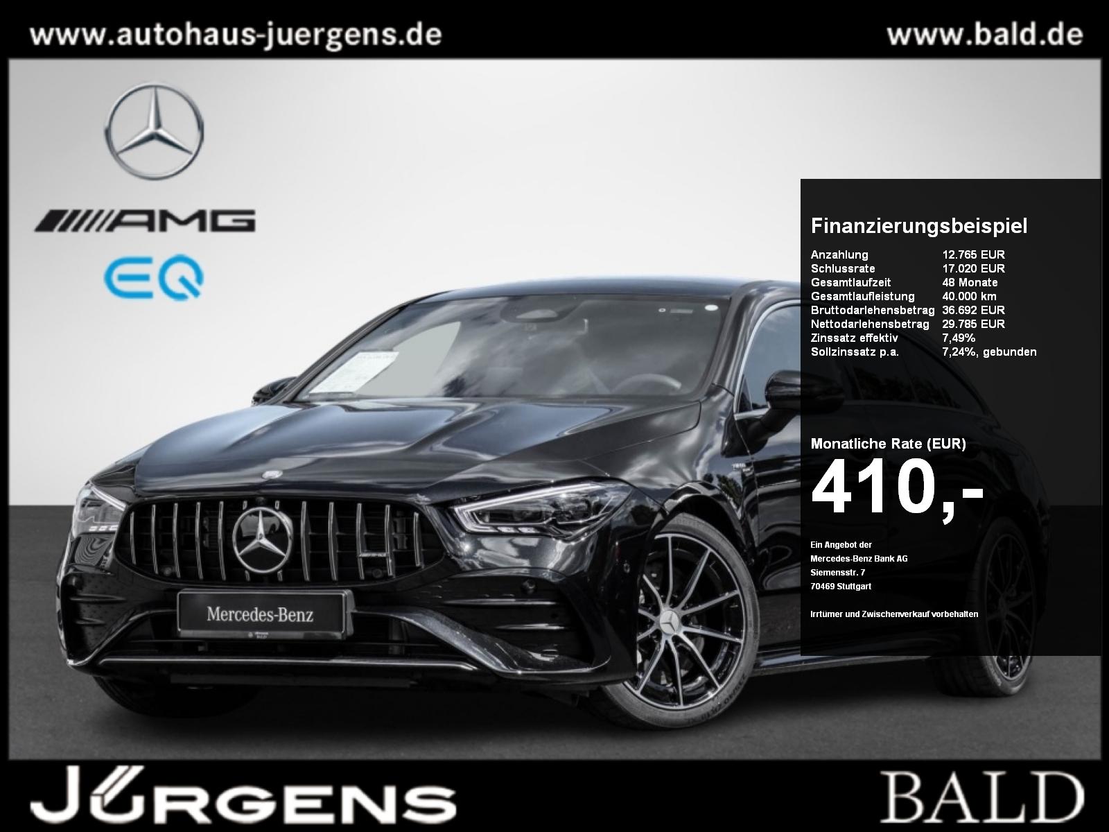Mercedes-Benz CLA 35 AMG 4M SB Pano/StdHzg/MBeam/Totw/Keyl/18'