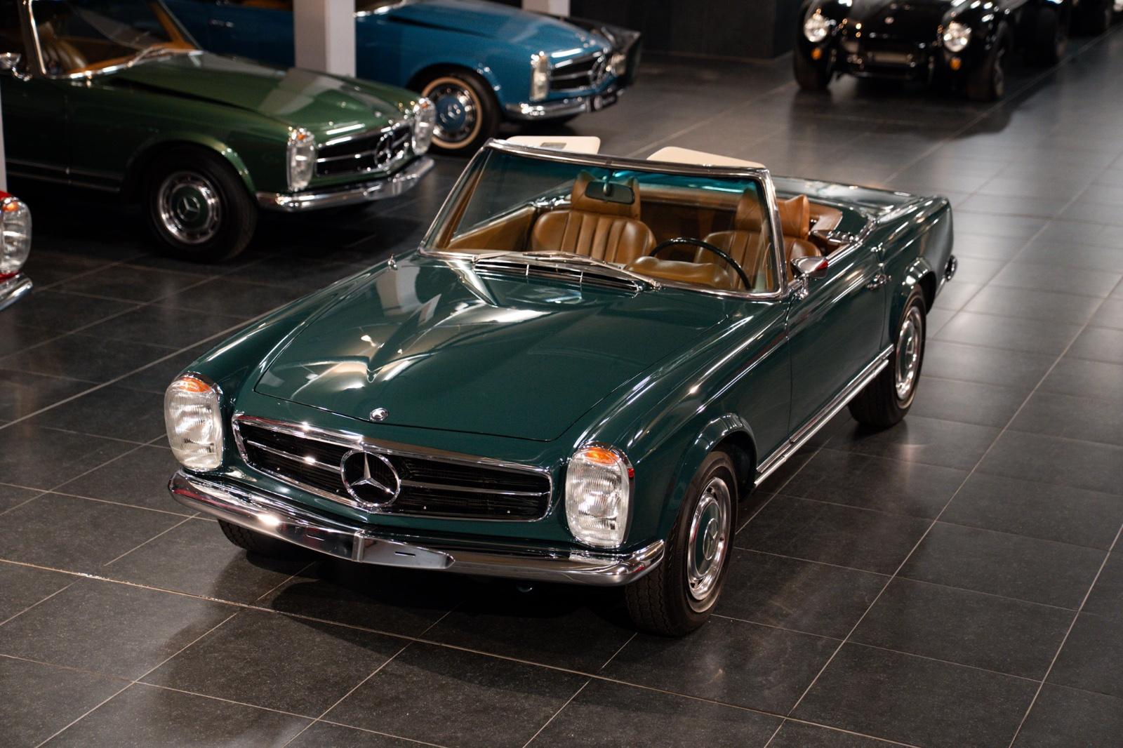 Mercedes-Benz SL 280 PAGODE-LEDER ZWEITON COGNAC-MATCHING