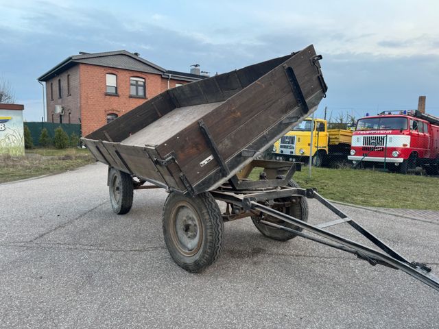 Jiný KFL Werferlingen 2 seiten Kipper Traktor DDR