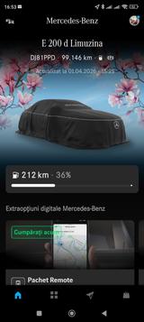 Mercedes-Benz E 200 d Autom. - - rote Mercedes-Benz E 200