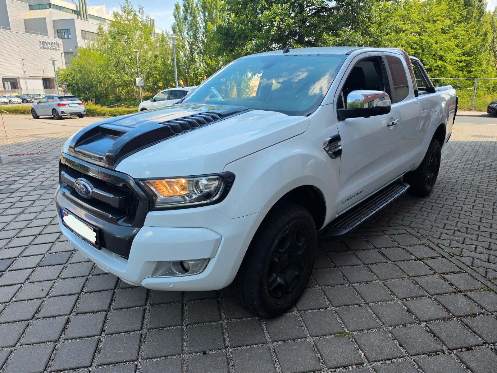 Ford Ranger 3.2 TDCI Limited 4x4 200ch - TVA récupérable - Sièges cuir - Attelage