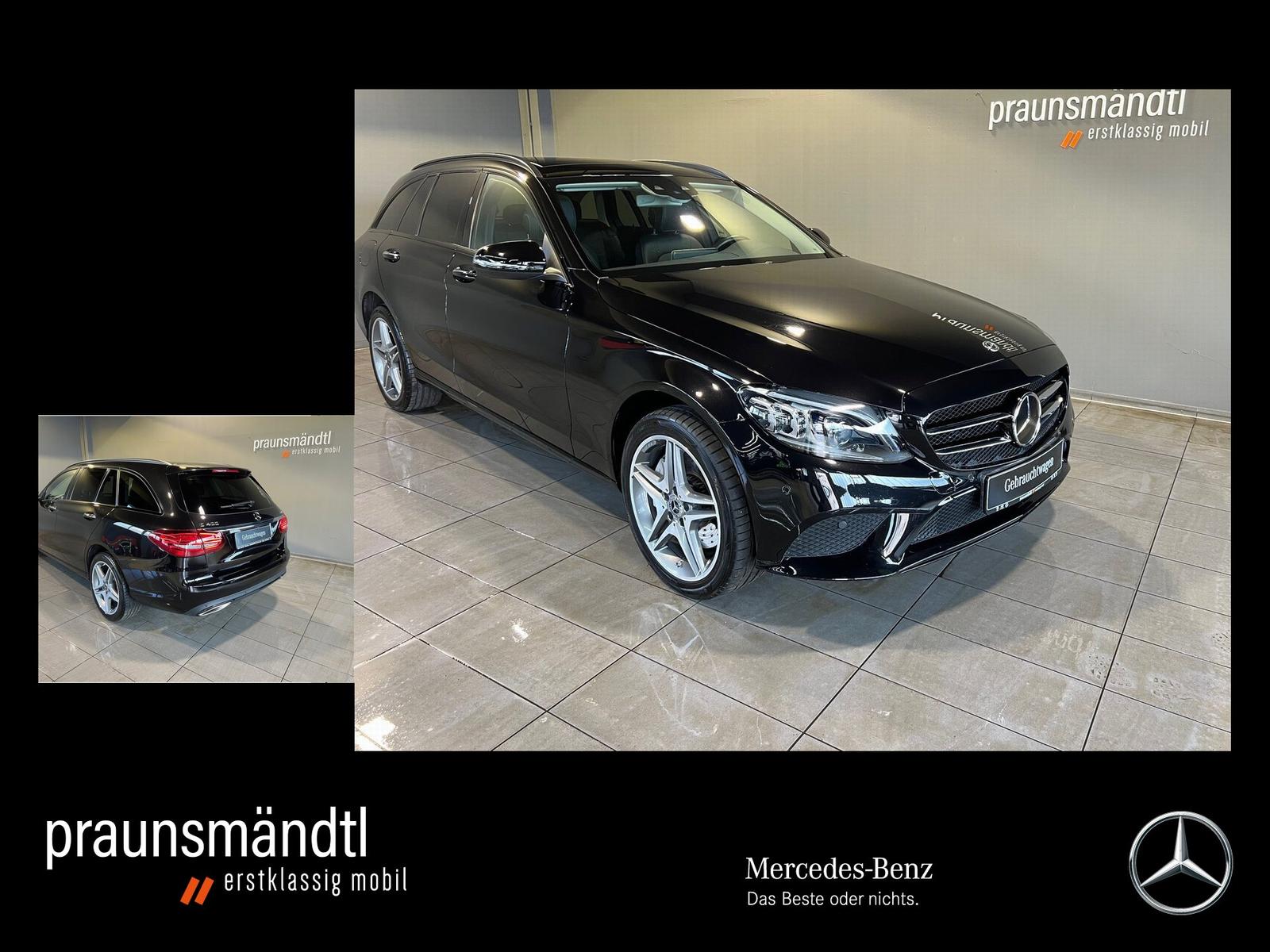 Mercedes-Benz C 400 T 4M Avantgarde Night Pano/Dist/MuBea/Airm
