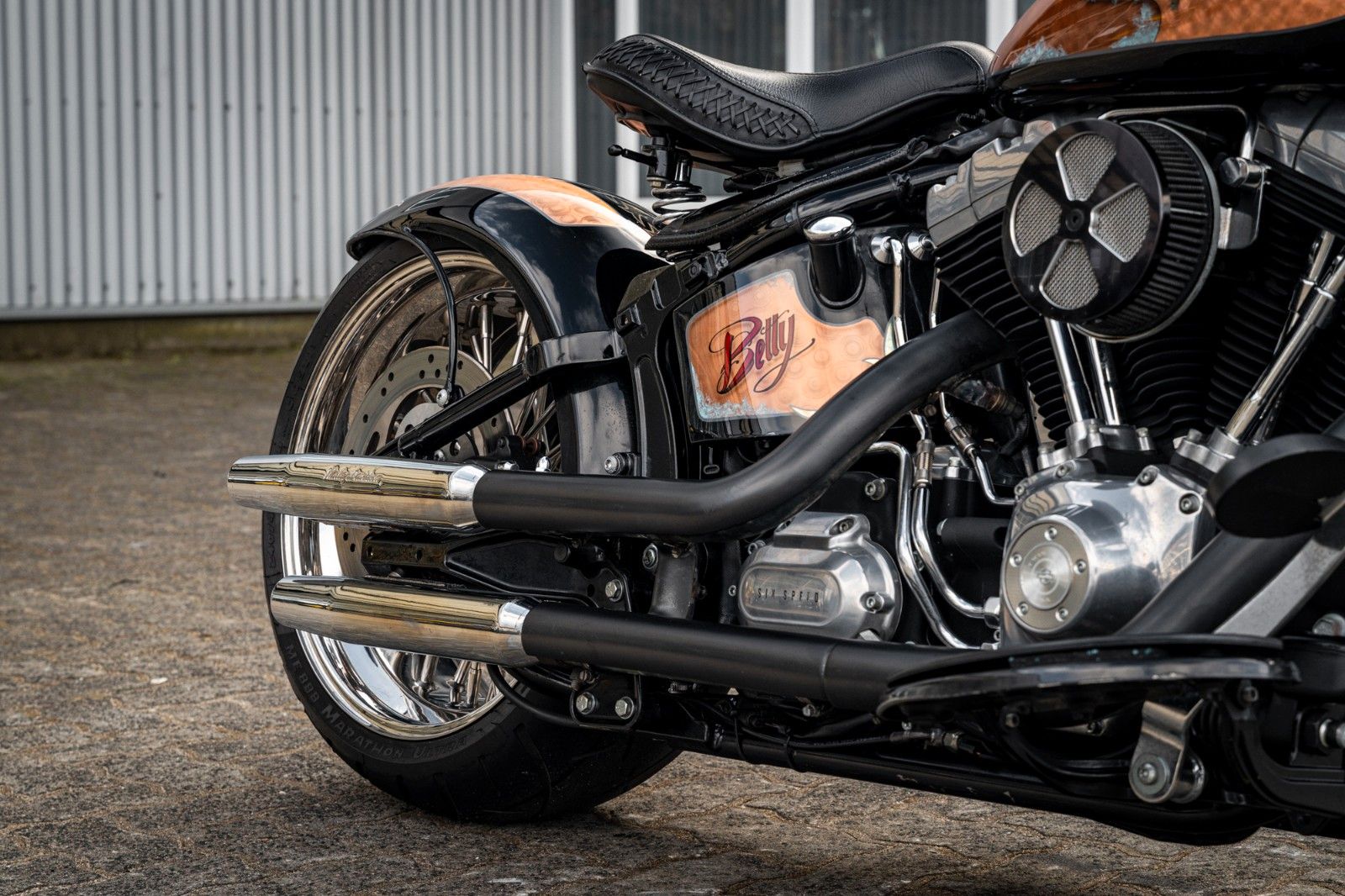 Fahrzeugabbildung Harley-Davidson SOFTAIL CROSS BONES CUSTOM FLSTSB - BIG SPOKE