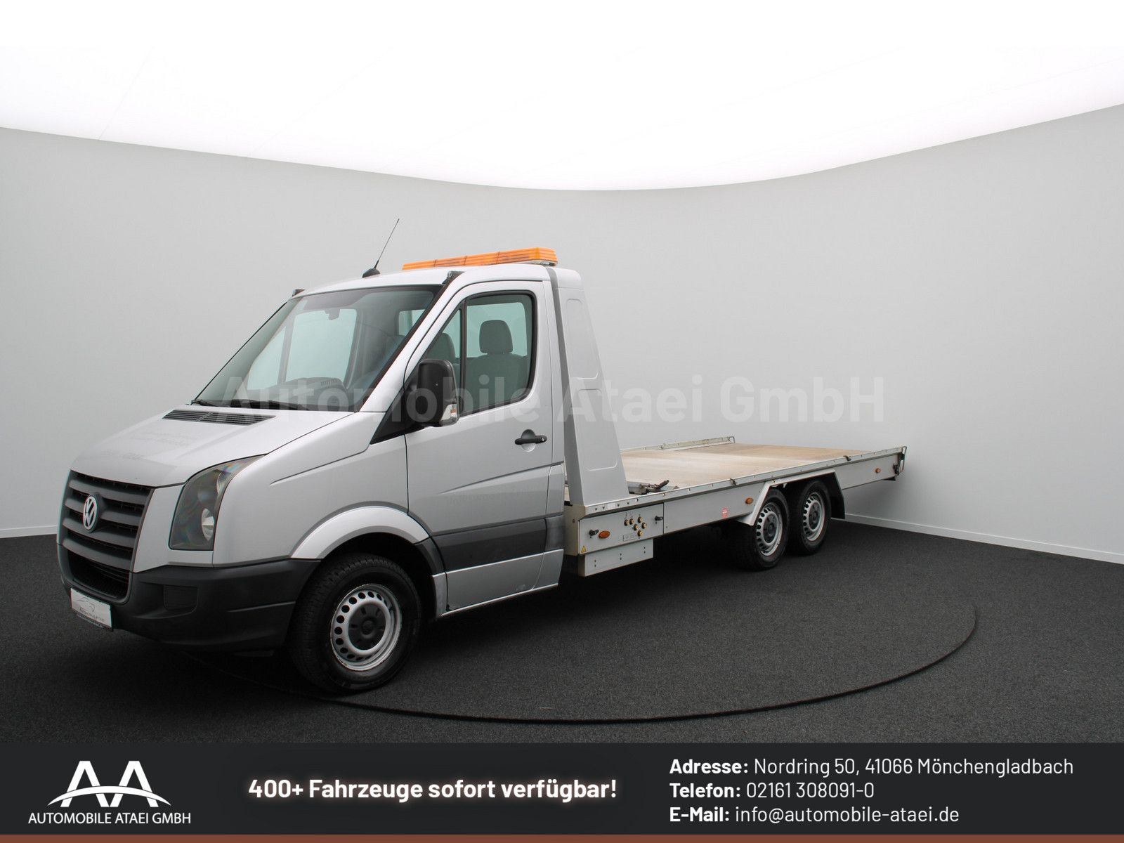 Fahrzeugabbildung Volkswagen Crafter Algema Blitzlader 1.HAND+ 3,3t NUTZLAST