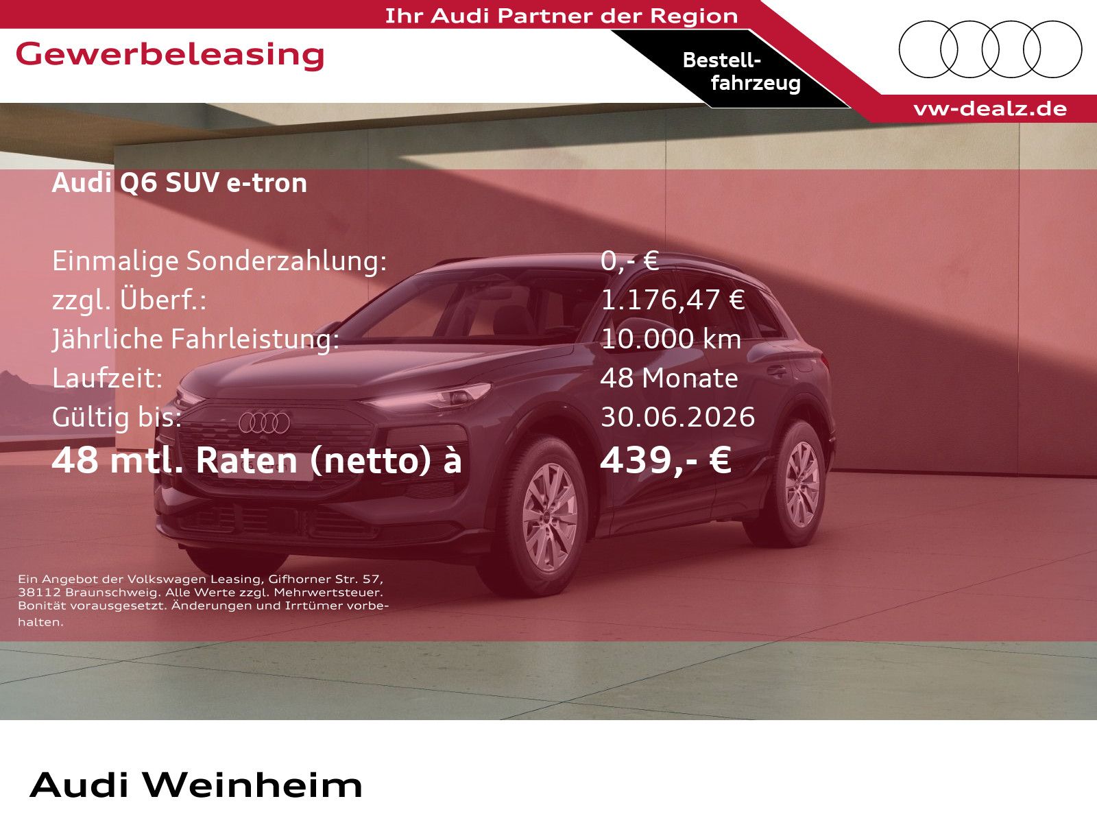 Audi Q6 SUV e-tron LED NAVI ALU DAB PDC