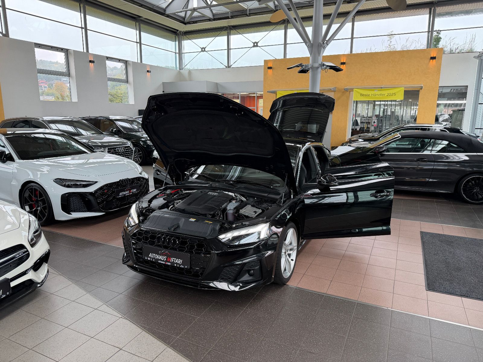 Audi A5 35 TDI S line Carbon S Sitze B&O Matrix Kamer foto 2