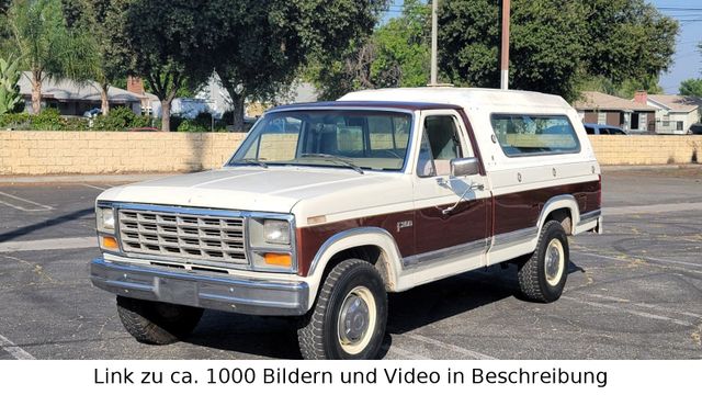 Ford F 250 302cui 5,0L V8 Campertop California