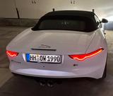 Jaguar F-Type 3.0 L V6 S Cabrio schwarz (weiß foliert) - Jaguar Gebrauchtwagen in Hamburg