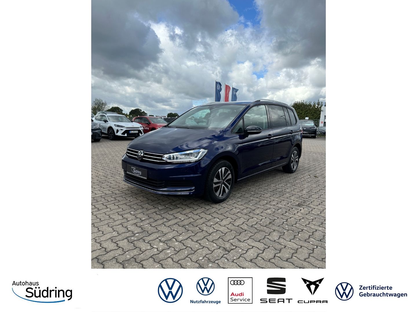 Volkswagen Touran 1,5 TSI Energy DSG AHK Rückfahrk. Navi foto 1