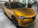 Alfa Romeo Stelvio Veloce Ti 2.2l Q4 Ocra Lipari Carbon - gebrauchte Alfa Romeo Stelvio aus dem Jahr 2022
