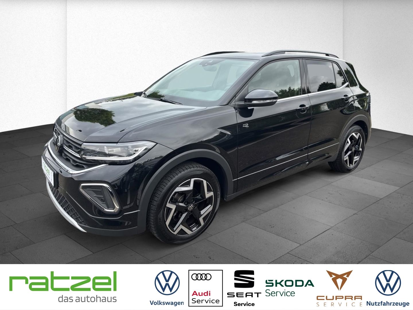 Fahrzeugabbildung Volkswagen T-Cross R-Line 1.0 l TSI IQ Light Lane Assist Ei