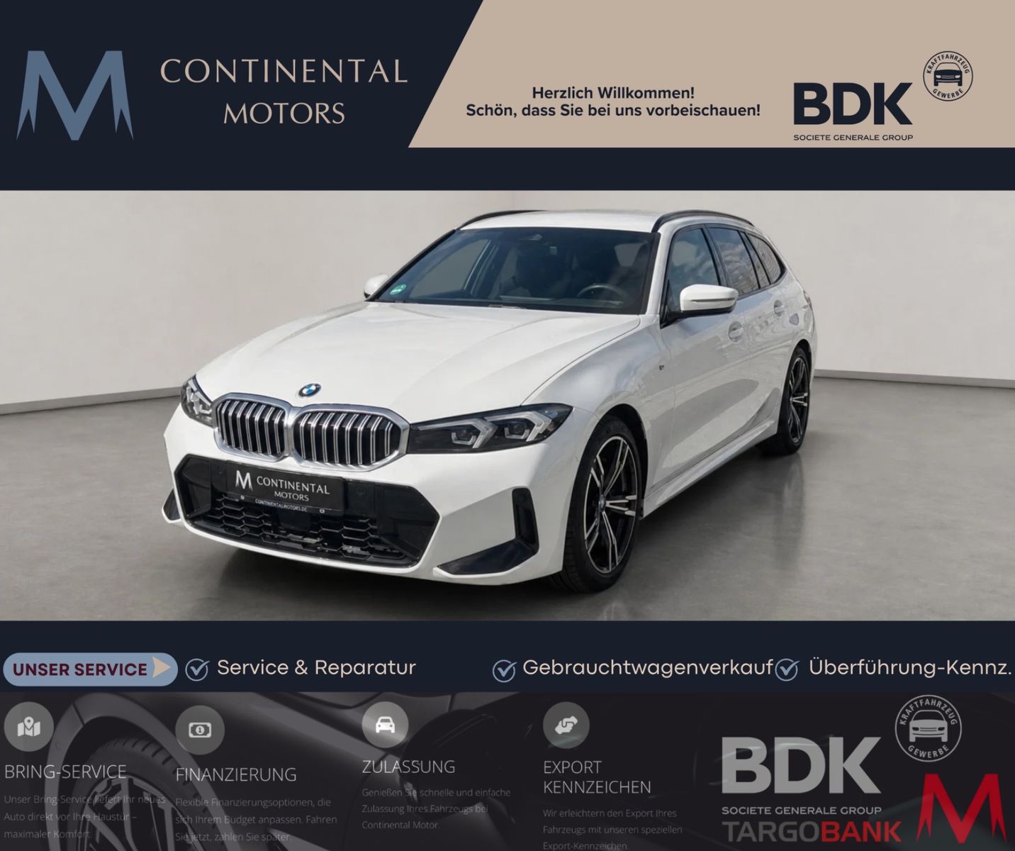 BMW 320 320 d Touring Aut M Sportpaket*LED*HiFI*Kamera*