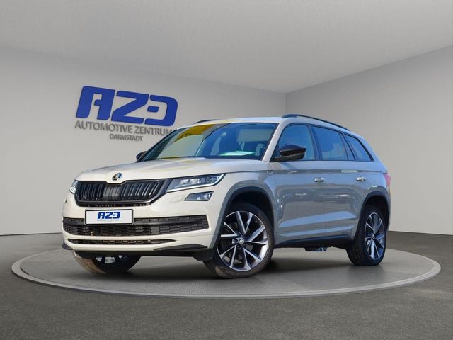 Skoda Kodiaq Sport TDI 4x4 STNDHZ AHK 7SITZ A-LEDER CA