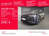 Audi Q8 e-tron 50 quattro S line MatrixLED Luft ACC B - schwarze Audi Q8 e-tron