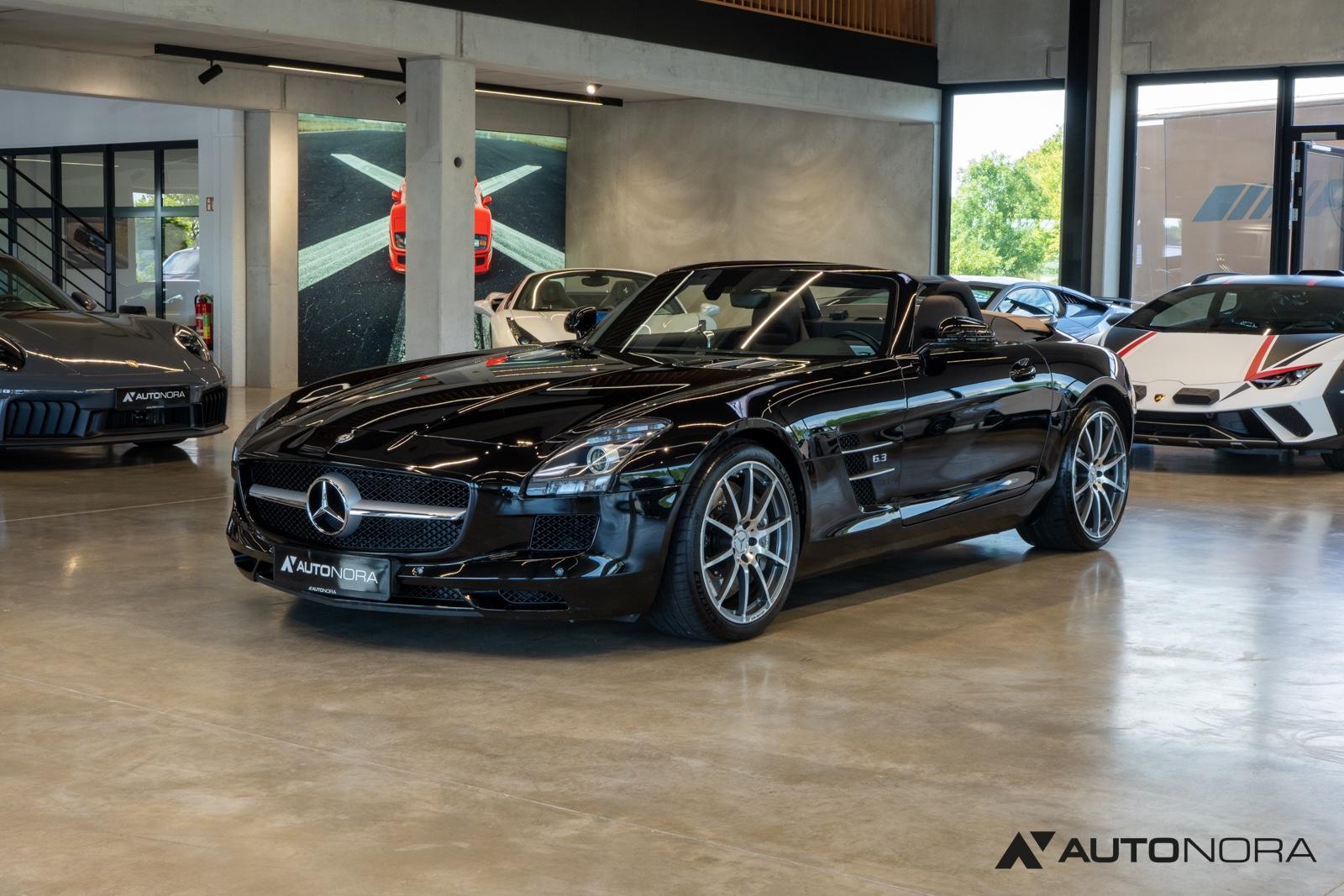 Mercedes-Benz SLS AMG Roadster deutsches Fahrzeug B&O