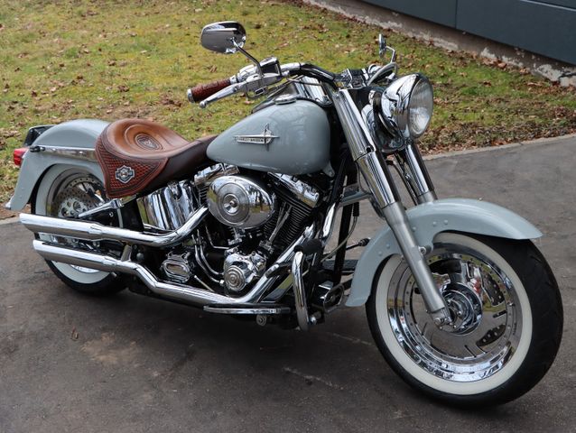 Harley-Davidson FLSTFI Softail Fat Boy| Einzelstück| Reifen Top!