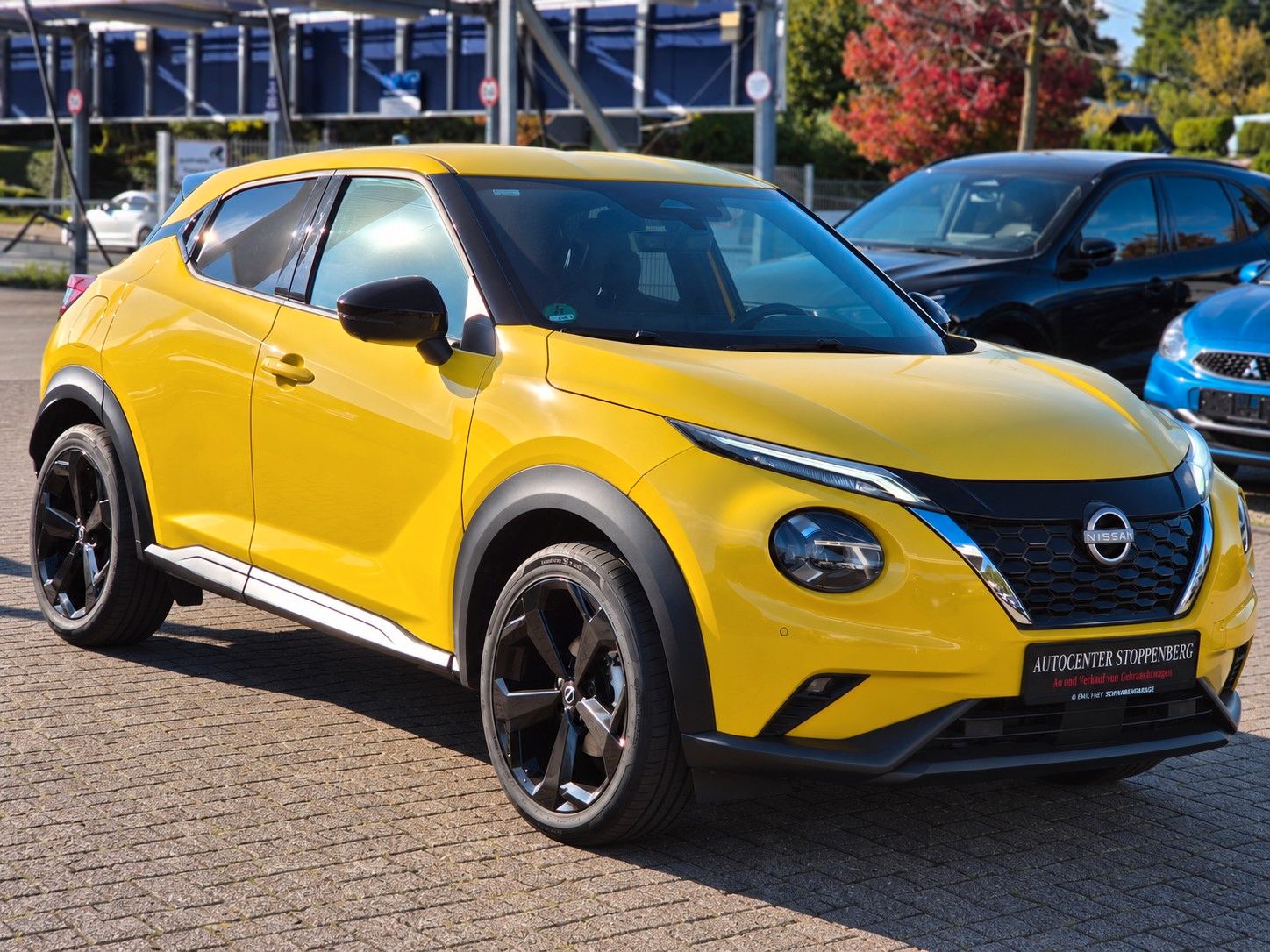 Nissan Juke Hybrid Tekna/Navi/Kamera/LEDs/Bose/Leder imagem 2
