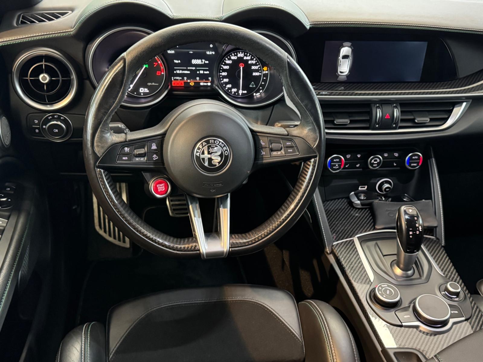 ALFA ROMEO STELVIO QUADRIFOGLIO 510 CH 4X4 Q4 |HARMAN-KARDON|ACC|LED - 93000 KM