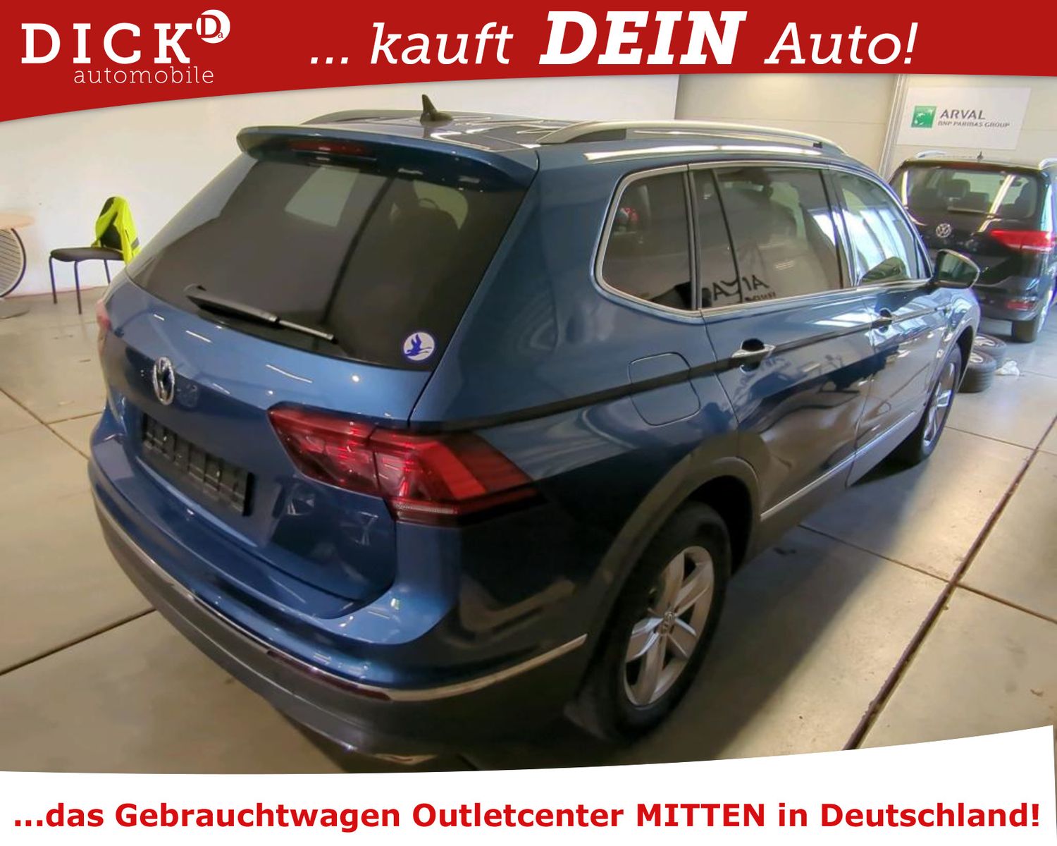 Fahrzeugabbildung Volkswagen Tiguan Allspace 2.0d 4Mot LED+/NAVI/DAB/MASS/AHK