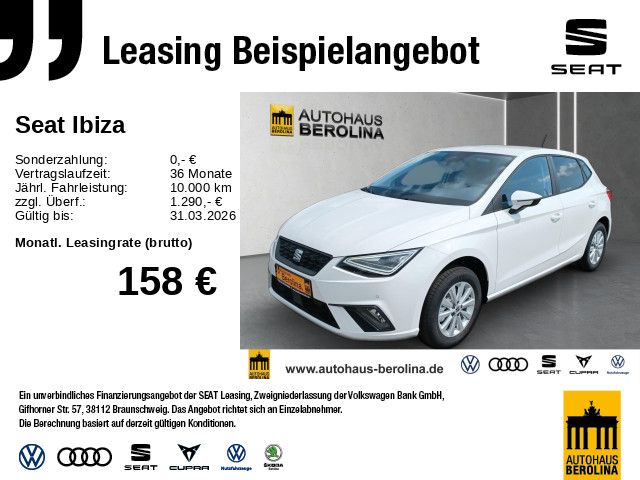 Seat Ibiza 1.0 TSI Style Edition DSG *NAV*Vision+*
