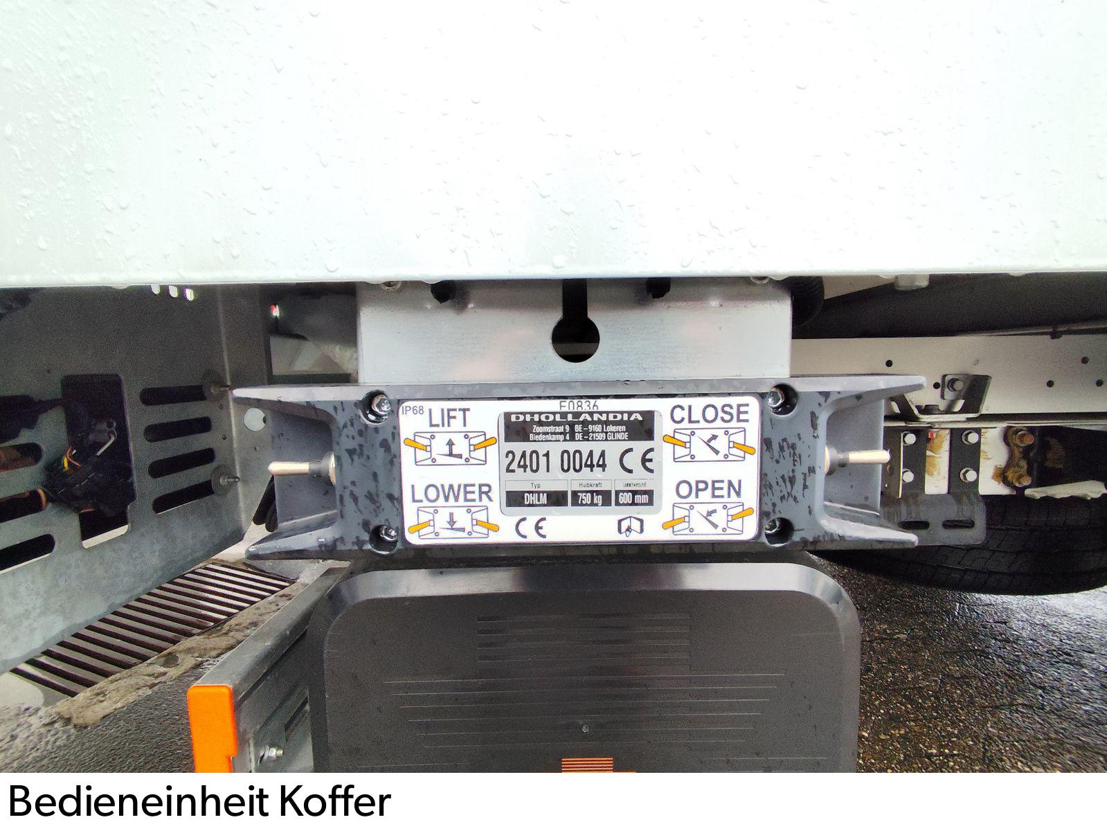 Maxus eDeliver 9 KOFFER mit Ladebordwand ! L4
