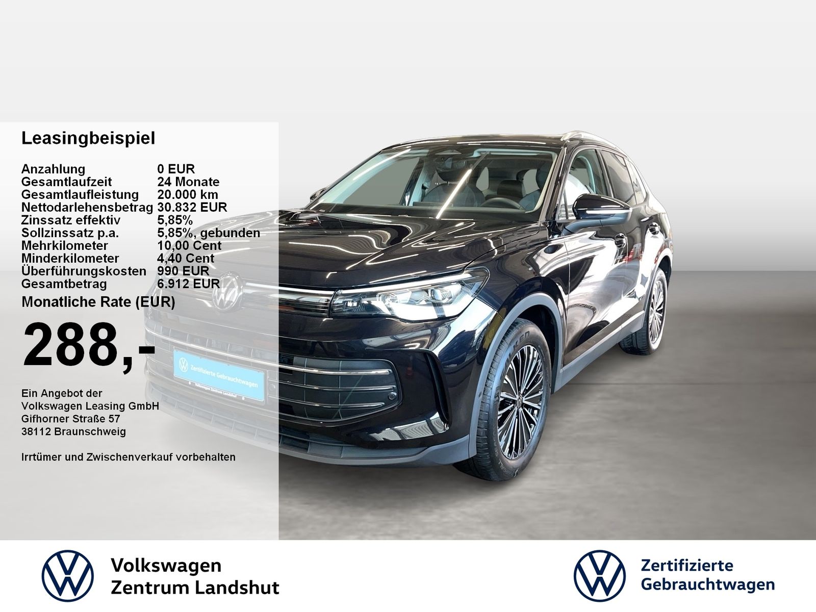 Volkswagen Tiguan Life 1.5 eTSI DSG ACC AUT DynLicht Kam.