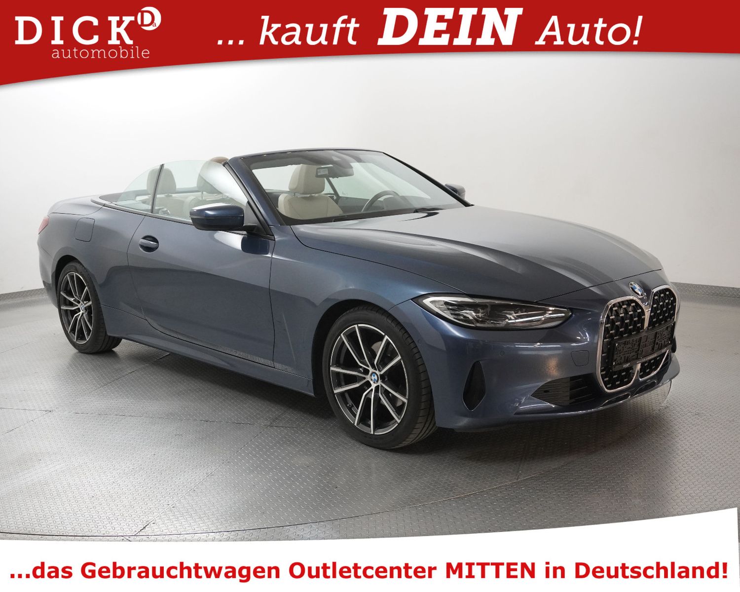 Fahrzeugabbildung BMW 420d Aut Cabrio Sport LEDER+MEMO+VIRTU+KAM+STDHZ