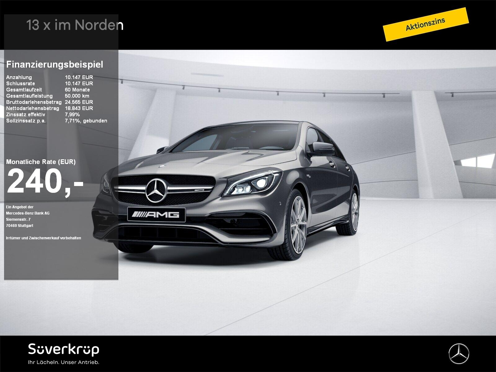 Mercedes-Benz AMG CLA 45 4M SB Night Comand Leder LED