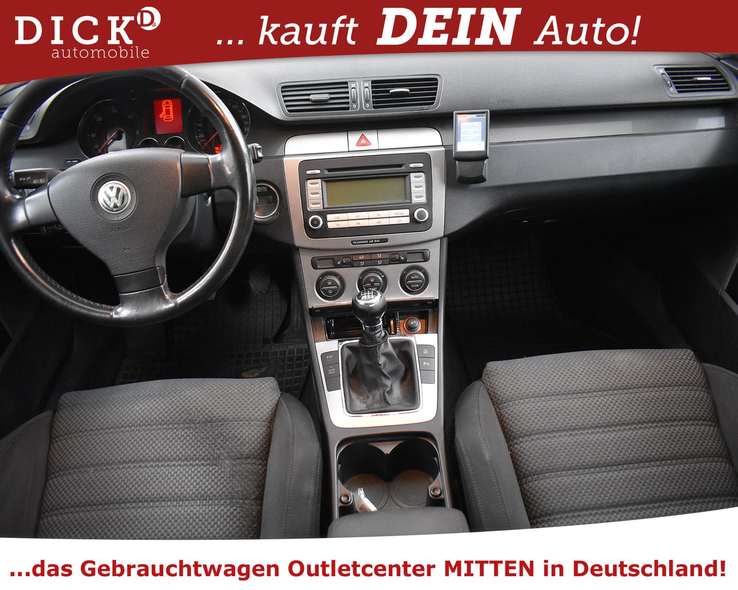 VW Passat Var. 2.0d SHZ+AHK+PDC+TEMP+TÜV+CLIMATRON. - Image 8