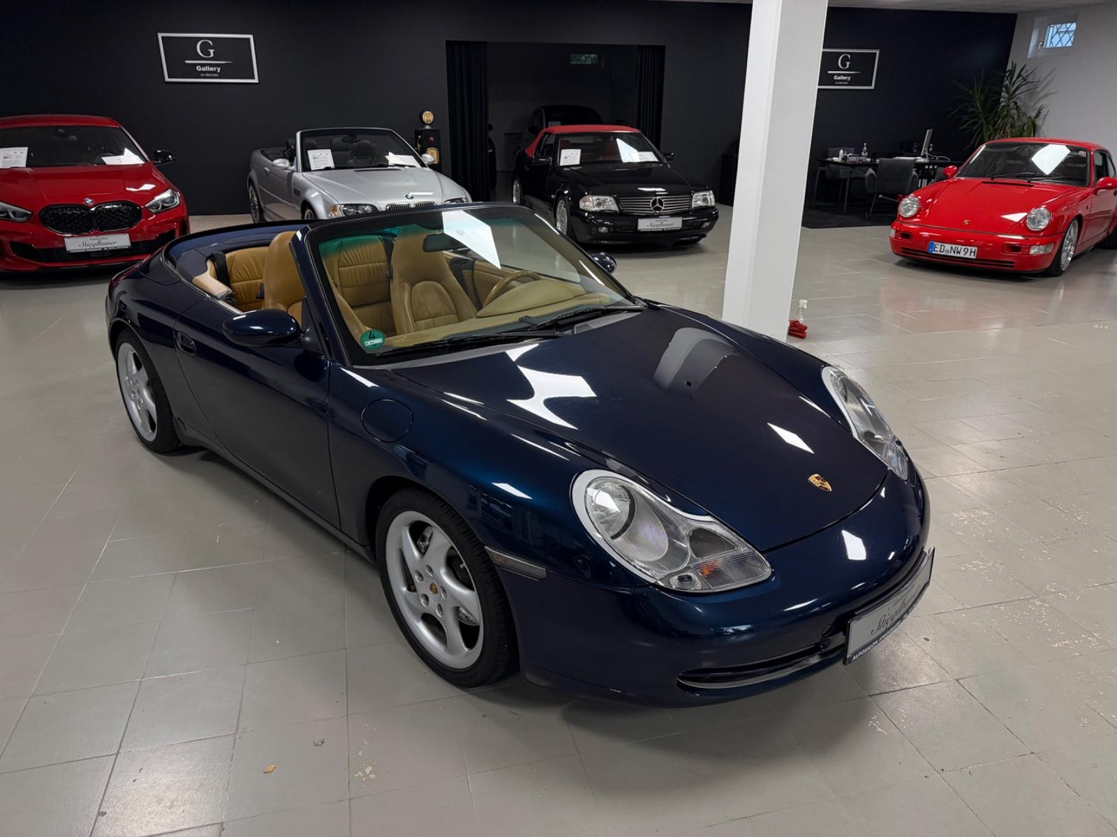 PORSCHE 911 996 CARRERA 4 CABRIOLET 3.4 300ch TIPTRONIC S - CUIR - SIÈGES CHAUFFANTS - GPS - HISTORIQUE PORSCHE