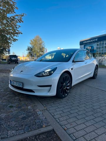 Tesla Model 3 Performance Long Range Dual Motor