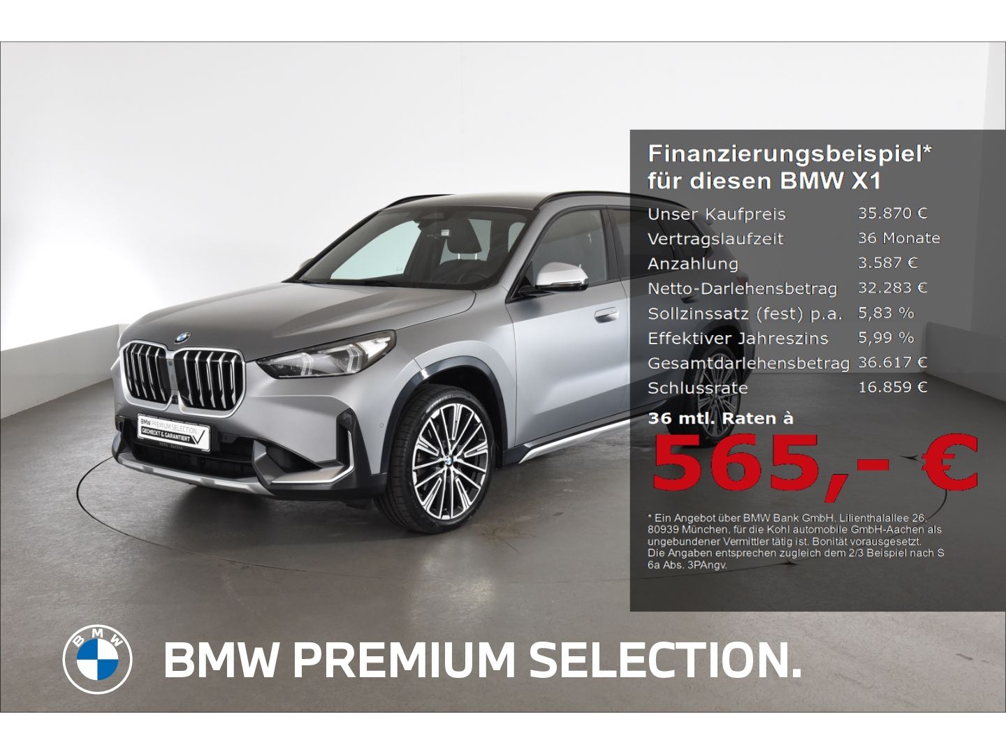 BMW X1 23 i xDrive xLine Anhängerkupplung Rückfahrka