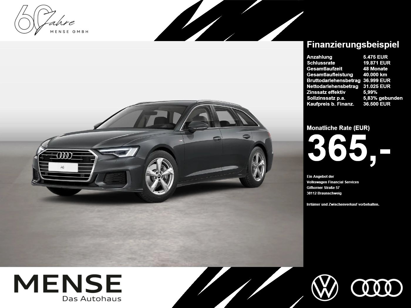 Audi A6 Avant 40 TDI quattro S tronic S line Matrix