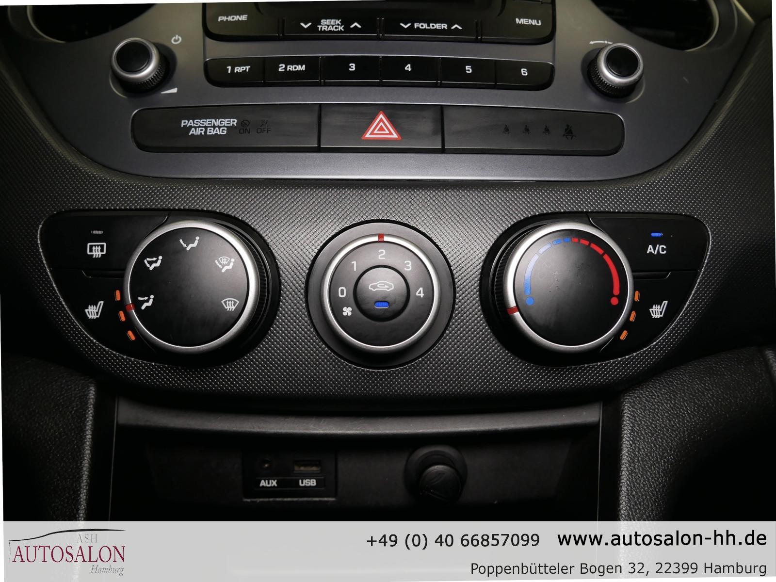Hyundai i10 Passion*1Vorb*Servicege*Sitz&Lenkradhzg.*Blu