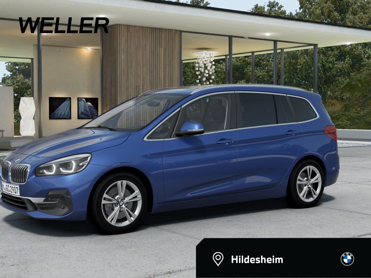 BMW 220i Gran Tourer Luxury Line Pano AHK HUD adLED