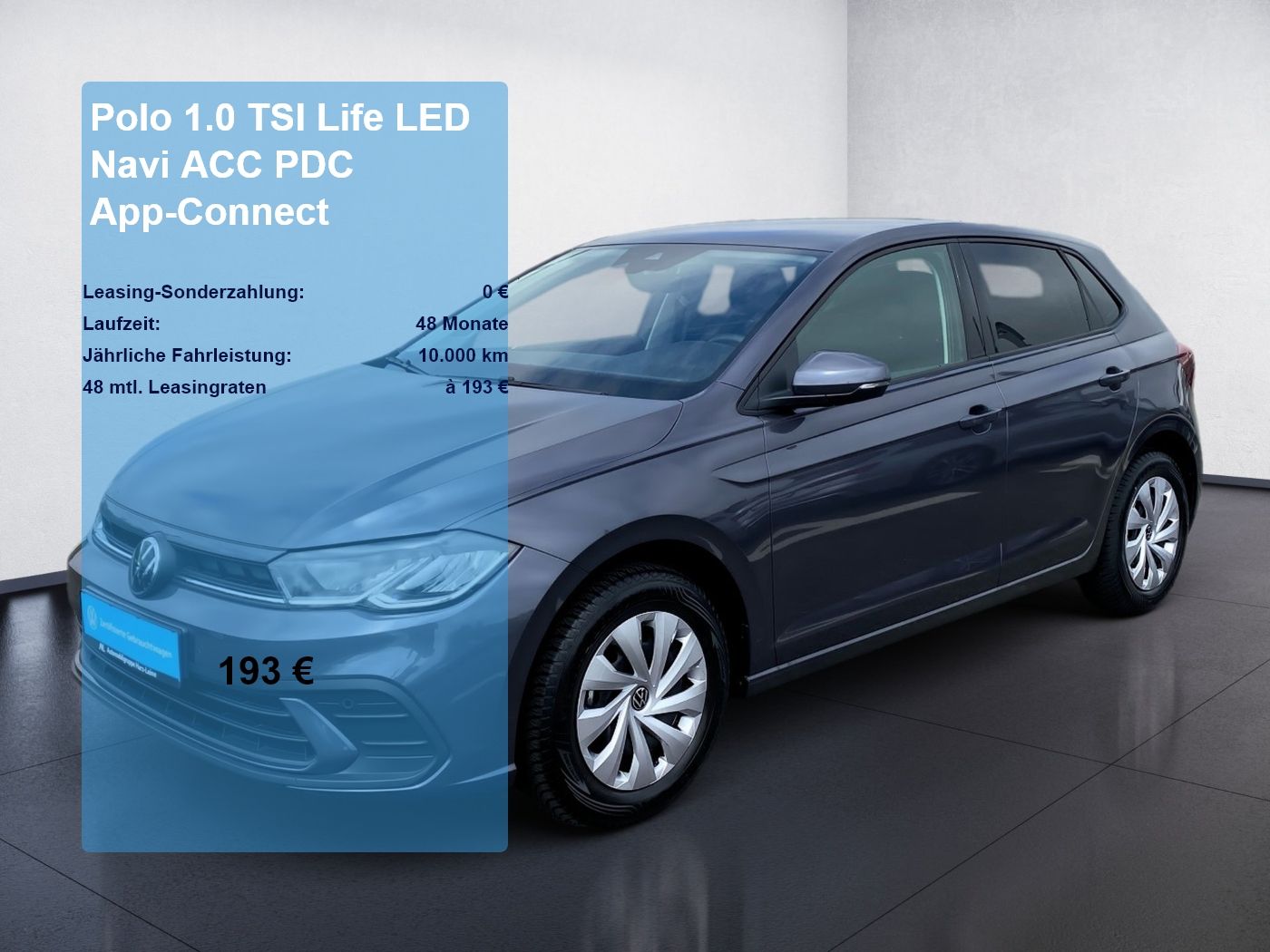 Volkswagen Polo 1.0 TSI Life LED Navi ACC PDC App-Connect