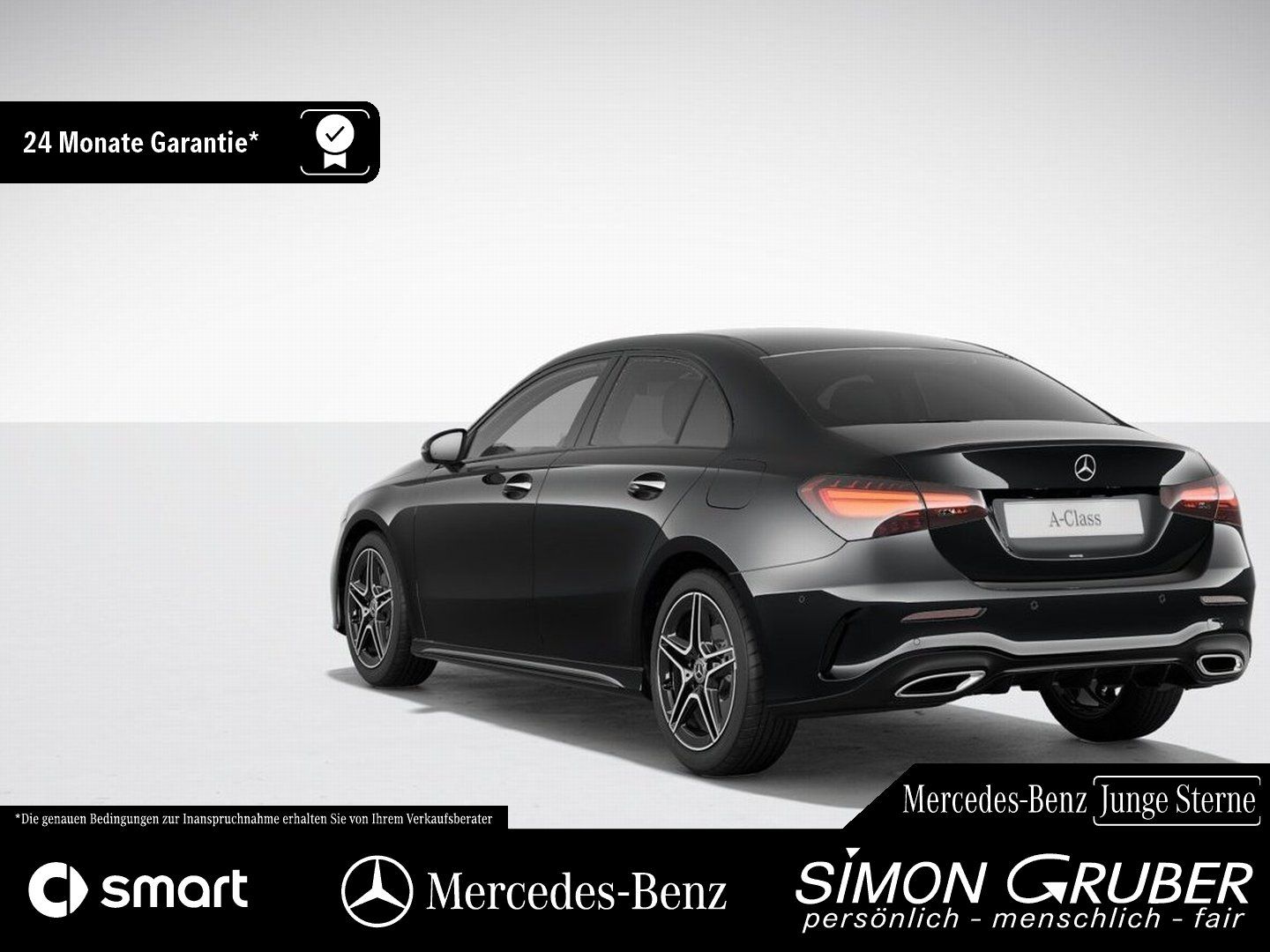 Fahrzeugabbildung Mercedes-Benz A 200 Limousine AMG Night Sound Ambi 360 MBeam