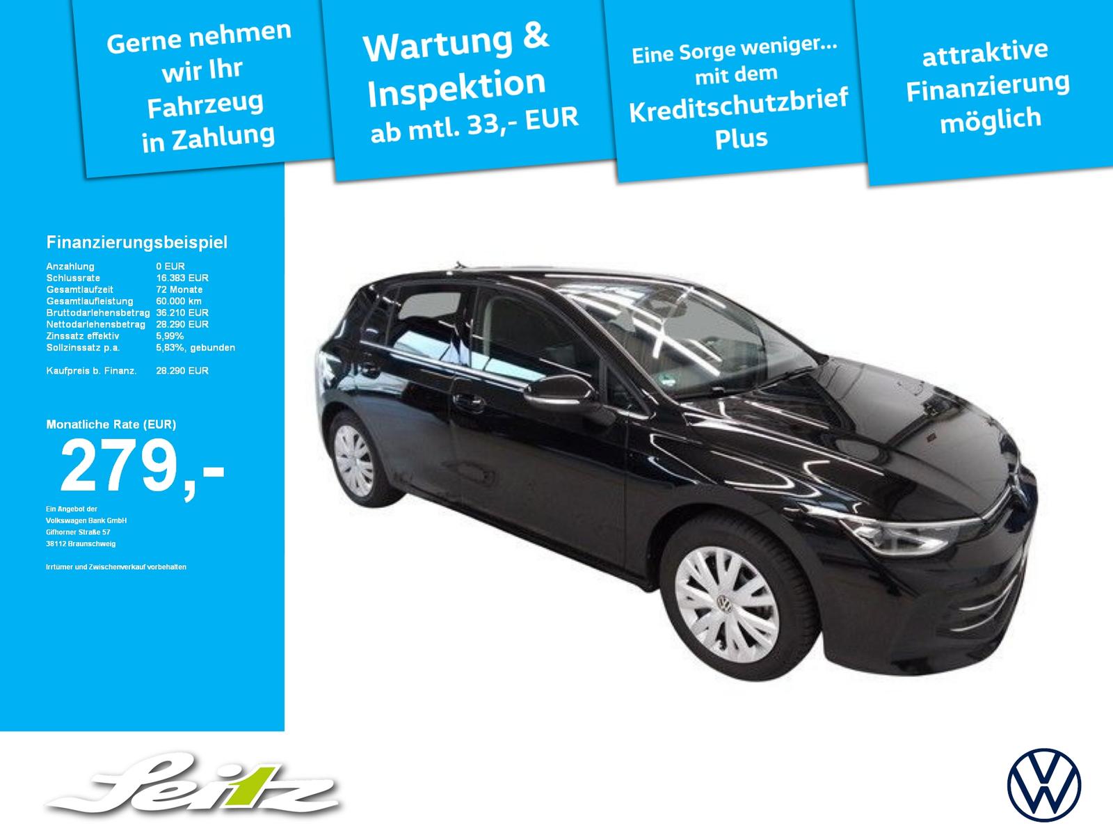 Volkswagen Golf VIII 1.5 TSI Style *HEAD-UP*MATRIX*KAMERA*N