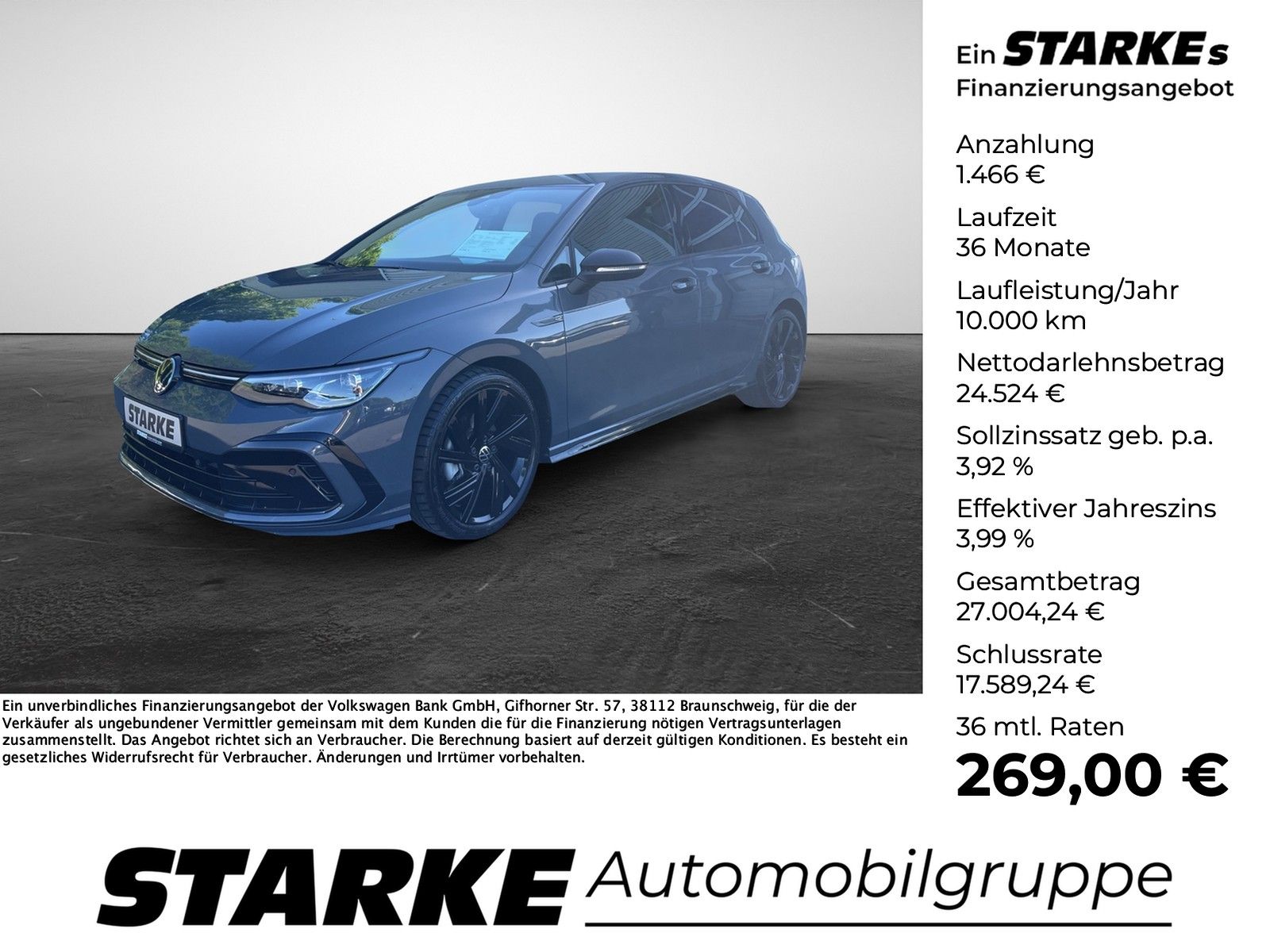 Volkswagen Golf 1.5 eTSI DSG R-Line  AHK Navi LED Kamera PD